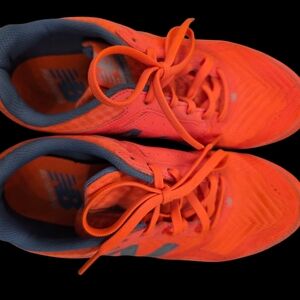 New Balance Orange Athletic Shoes